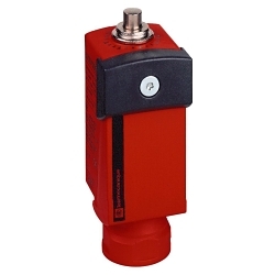 Telemecanique XCSP3910P20 XCSP, 300 V, 6 A, Plunger Actuator, 1NC+1NC +1NO Contact, 3 Poles