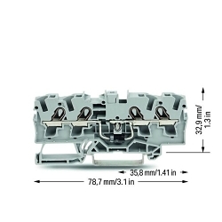 WAGO 2004-1411/1000-401 Terminal Blocks