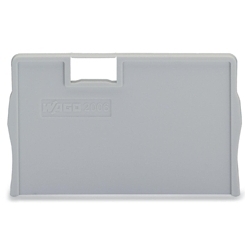 WAGO 2006-1293 2006 Separator Plate, For Use With Snap-On Mounted, Gray