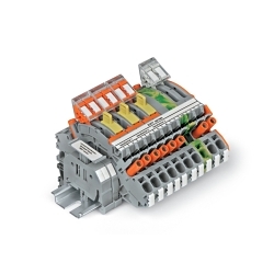 WAGO 2007-8821 2-conductor disconnect/test terminal block
