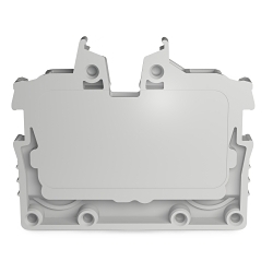 WAGO 2050-321 2 Conductor Terminal Block, 500 V, 10 A, 24 to 16 AWG Wire