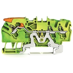 WAGO 2102-1307 TOPJOB S ground terminal block with Lever and Open Tool Slots