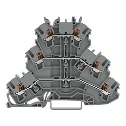 WAGO 2202-3201 2202 Triple Deck Terminal Block