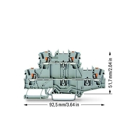 WAGO 2202-2703 Terminal Blocks