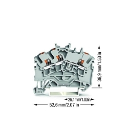 WAGO 2202-6301 Terminal Blocks