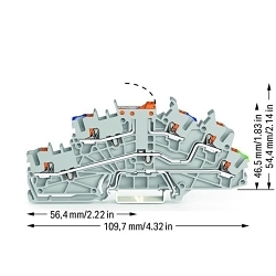 WAGO 2203-6641 Electrical Connector Assembly