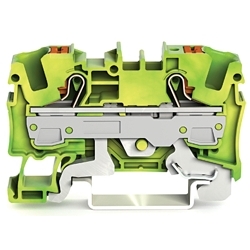 WAGO 2206-1207 TOPJOB S ground terminal block with Push-buttons