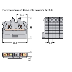 WAGO 2252-321 Terminal Blocks