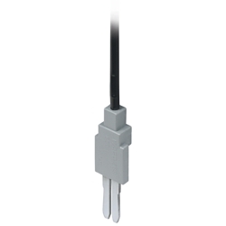 WAGO 283-407 Power Tap, For Use With 283 Series Rail-Mount Terminal Block, 800 Voltage Rating, 24 Amperage Rating, Polyamide 6.6, Gray