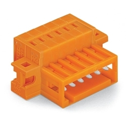 WAGO 734-332/019-000 1 Conductor Terminal Block, 320 V, 10 A, 28 to 14 AWG Wire, 2 Poles