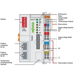 WAGO 750-8001 Control Network Pc Interface