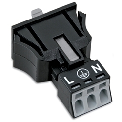 WAGO 890-703 WINSTA through-panel socket (female)