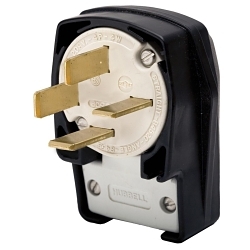 Hubbell HBL8352C Straight Blade Plug