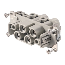 Weidmuller RockStar MixMate S4 1023210000 Heavy Duty Rectangular Insert