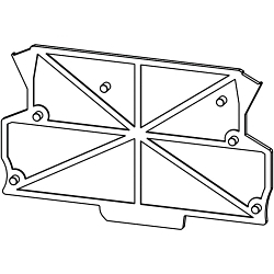 Weidmuller 1046410000 Terminal Block Cover