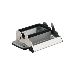 Weidmuller 1206100000 RockStar Heavy Duty Rectangular Housing, 10 Positions, Aluminum