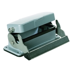 Weidmuller 1210100000 RockStar Heavy Duty Rectangular Housing, 16 Positions, Aluminum