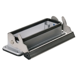 Weidmuller 1213900000 RockStar Heavy Duty Rectangular Housing, 24 Positions, Aluminum