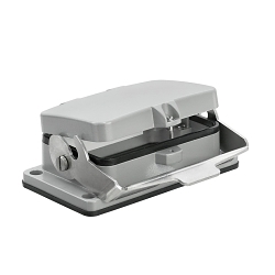 Weidmuller 1222900000 RockStar Heavy Duty Rectangular Housing With Cover, 48 Positions, Aluminum