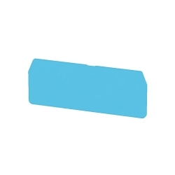 Weidmuller 1608810000 Z Series Partition Plate, For Use With Klippon Connect Terminal Block, Wemid, Blue