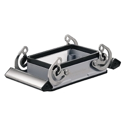 Weidmuller 1665860000 RockStar Heavy Duty Rectangular Housing, 32 Positions, Aluminum