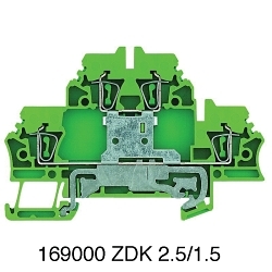 Weidmuller 1690000000 Pe Terminal Block