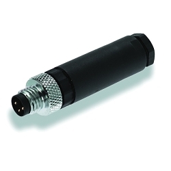Weidmuller 1803860000 SAI Round Straight Plug-In Connector, Male Pin Connector, PA Housing