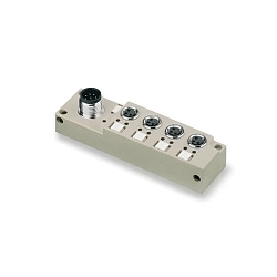 Weidmuller 1828730000 SAI Sensor/Actuator Passive Distributor, 10 to 30 VDC, 6 A, 3 Poles
