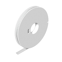 Weidmuller 2007190000 Dekafix/WS Series Terminal Marker With Clip-In Foot, 12 mm L x 5 mm W, PC-ABS/TPU