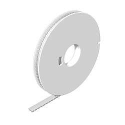 Weidmuller 2519170000 MultiFit Terminal Marker With Clip-In Foot, 10 mm L x 5 mm W, PC-ABS/TPU