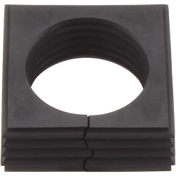 Weidmuller 2583620000 CABTITE SE 2-Entries Small Slotted Cable Sealing Grommet, 4 to 5 mm Cable, TPE