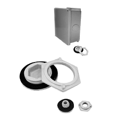 Wiegmann HW-FGHP-100-125 Hole Plug, 1 to 1-1/4 in Hole, Fiberglass