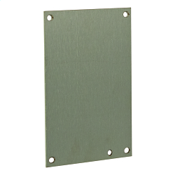 Wiegmann P0606SS P Series Non-Flanged Rectangular Back Panel