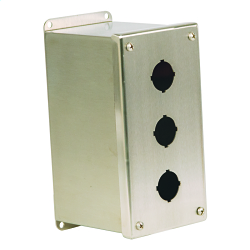 Wiegmann PBXD3SS Pushbutton Enclosure
