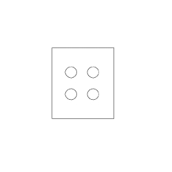 Wiegmann WPBA4S Pushbutton Enclosure