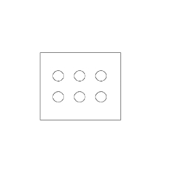 Wiegmann WPBA6 Pushbutton Enclosure