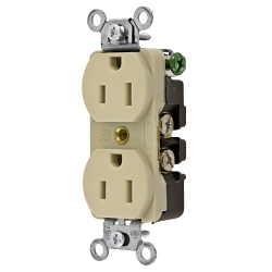 Hubbell 5252I Hbl Duplex Receptacle