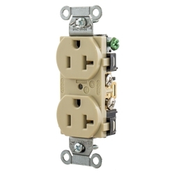 Hubbell 5352AI Straight Blade Receptacle