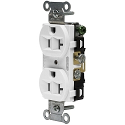 Hubbell 5362AW Straight Blade Receptacle