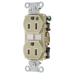 Hubbell 8200IV Straight Blade Receptacle