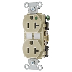 Hubbell 8300IV Straight Blade Receptacle