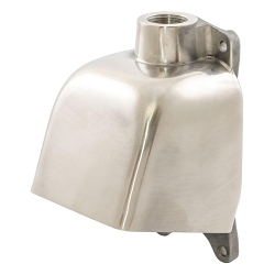 Hubbell BB201WSS 15 deg Metallic Angle Back Box