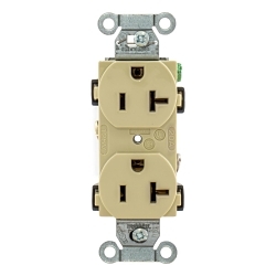 Hubbell BR20I Straight Blade Receptacle