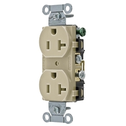 Hubbell CR20I Straight Blade Receptacle