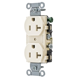 Hubbell CR20LA Straight Blade Receptacle