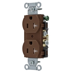 Hubbell CR20TR Straight Blade Receptacle