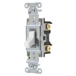 Hubbell CS115W Toggle Switch