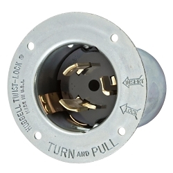 Hubbell CS8275 Flanged Inlet