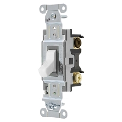 Hubbell CSB315W Toggle Switch