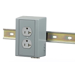 Hubbell DRUB20 Straight Blade Receptacle